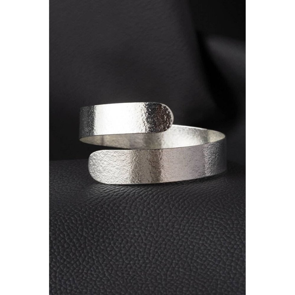 Sevya Handmade Silver Wrap Bracelet